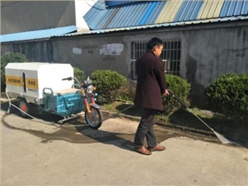高壓清洗車助環衛打造靚麗環境 高壓清洗車助環衛打造靚麗環境