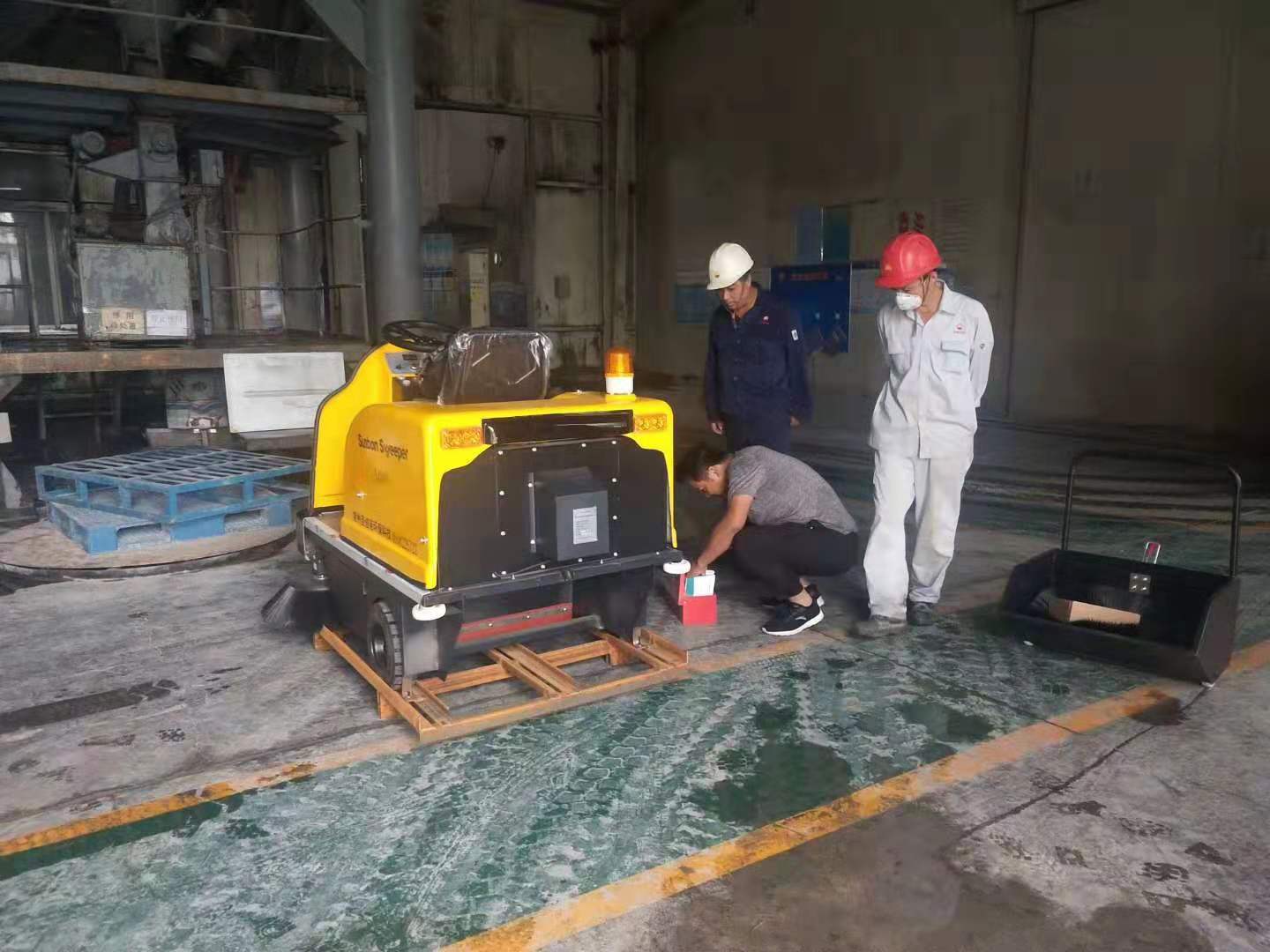 河北石家莊鋼筋加工廠采購灑水掃地車
