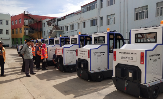 電動式掃地車占領保潔市場的原因