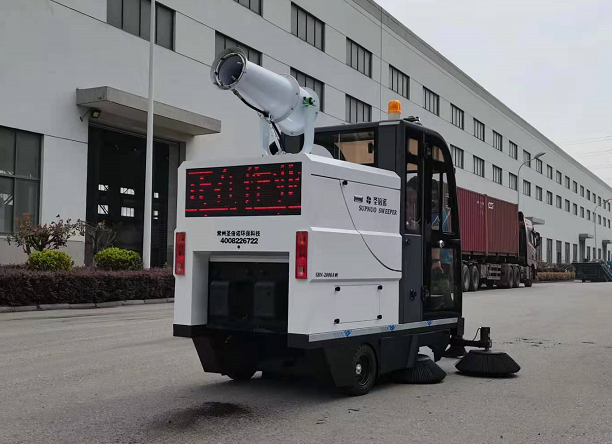 2000AW電動清掃車在無錫江陰某產(chǎn)業(yè)園的應用案例