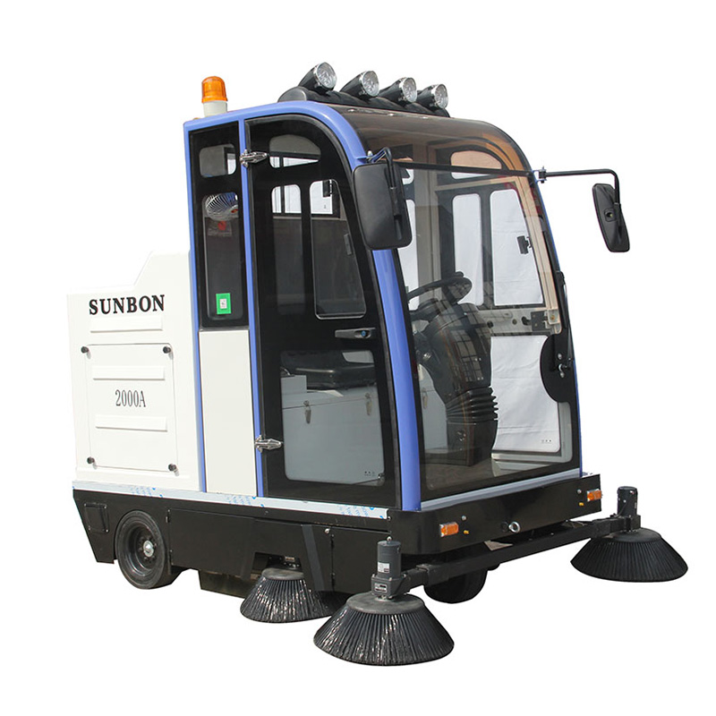 工廠用電動清掃車的優勢好處多多