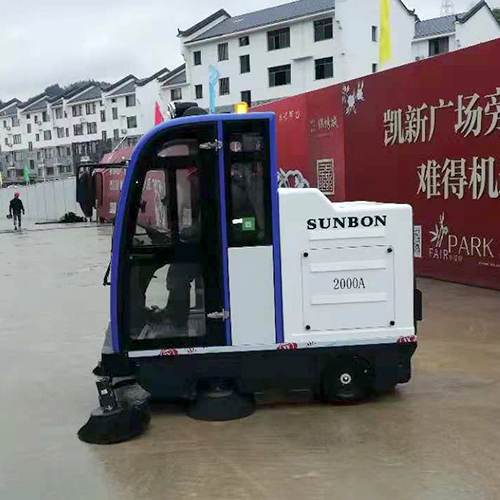 工業電動掃地車