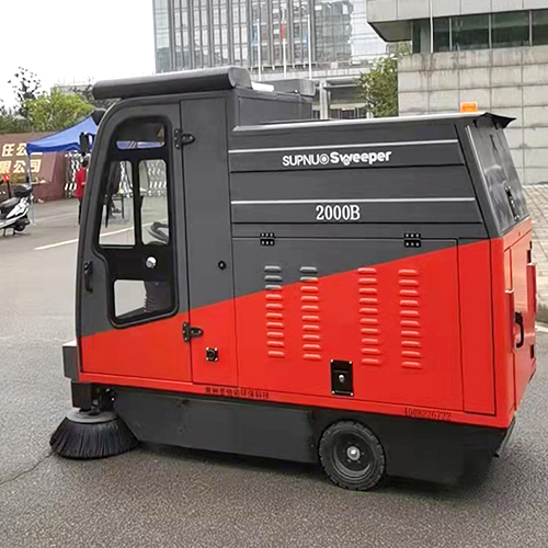 工業電動掃地車