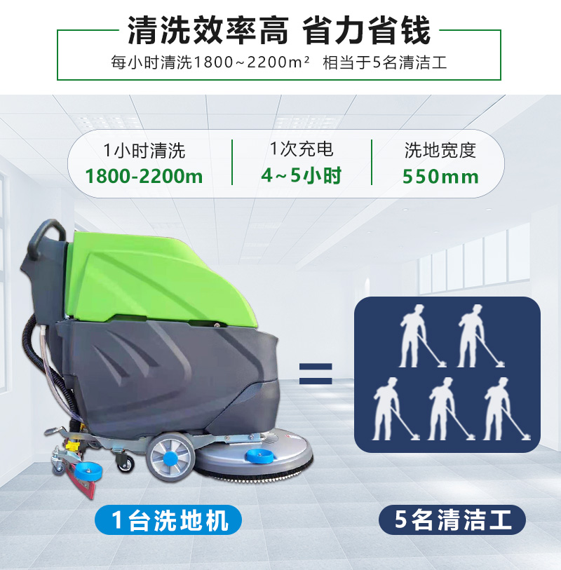 電動洗地機GX-580/自動洗地機/超市洗地機/工廠洗地機